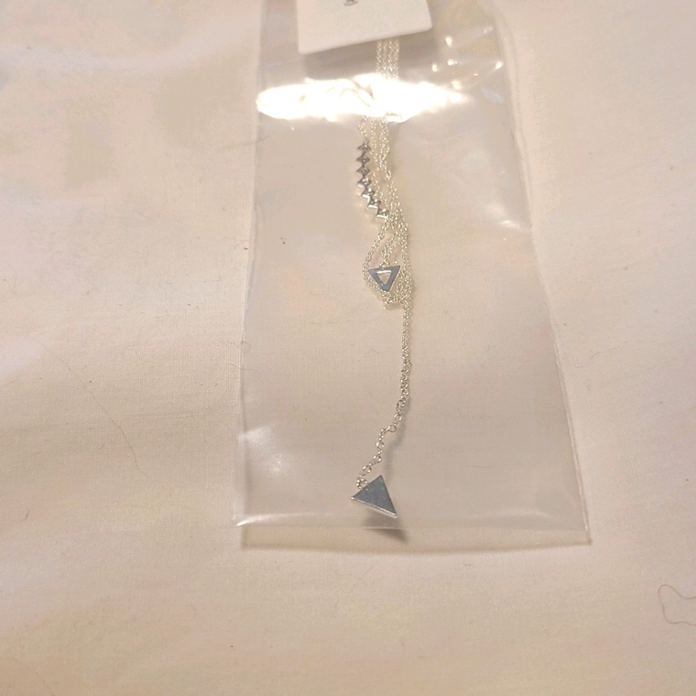 NWT Gorjana silver layered necklace